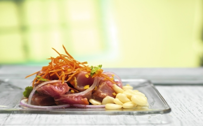 Cebiche de atún